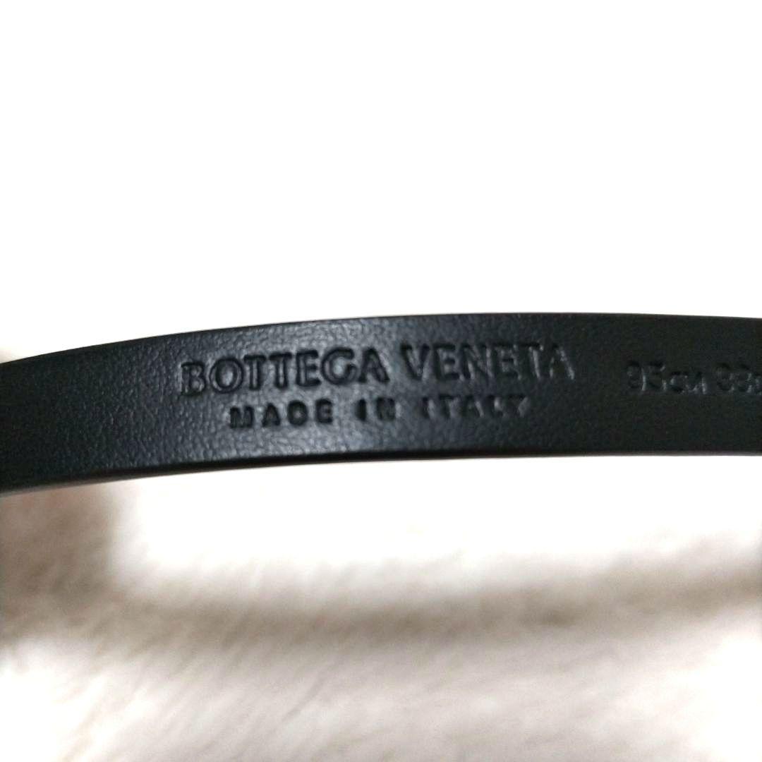 ボッテガヴェネタ VALKO ゴールド金具 レザー ナローベルト 24SS 美品