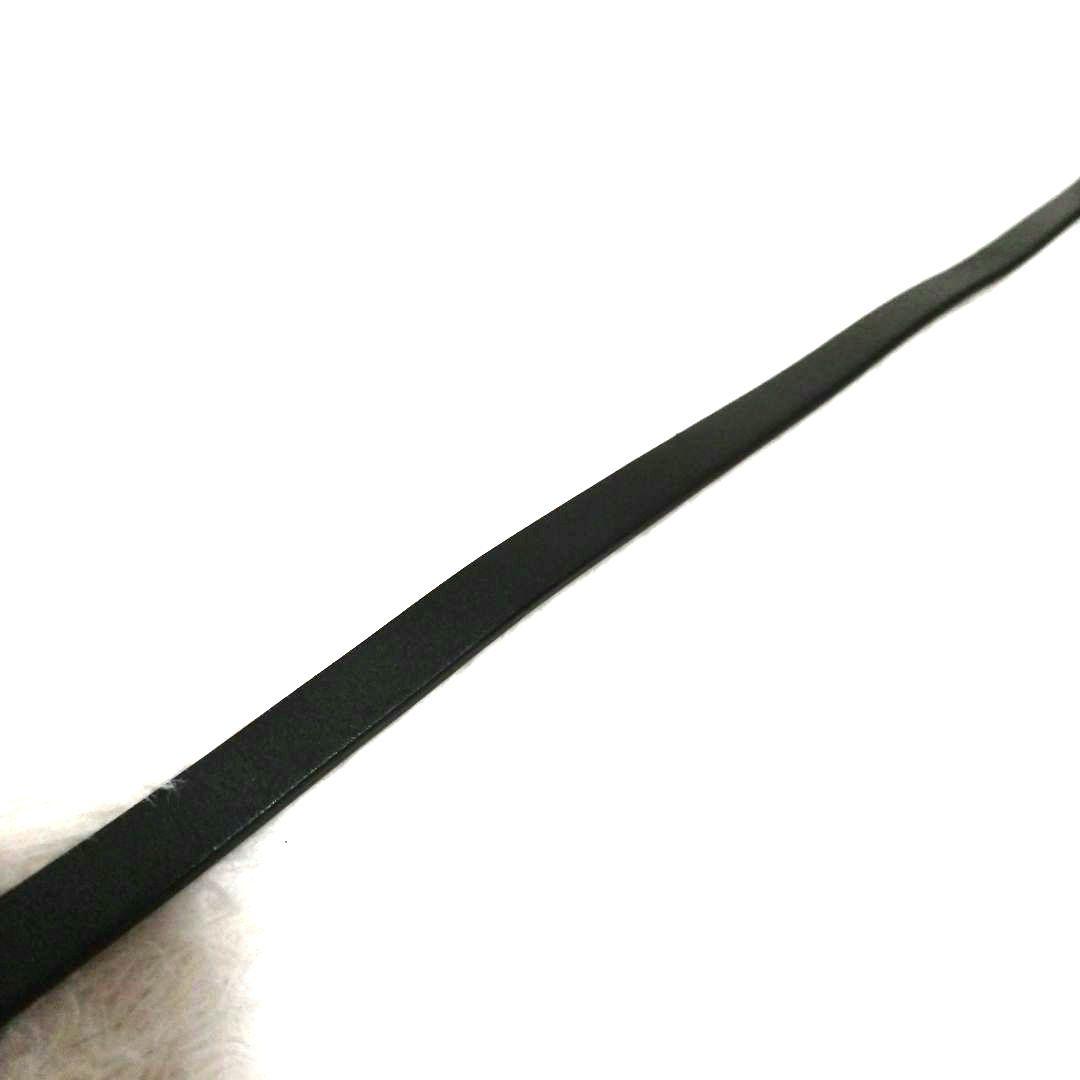 ボッテガヴェネタ VALKO ゴールド金具 レザー ナローベルト 24SS 美品