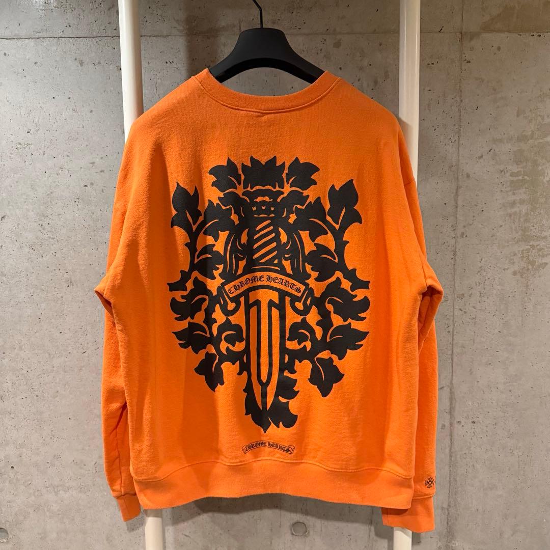 CHROME HEARTS オレンジ トレーナー