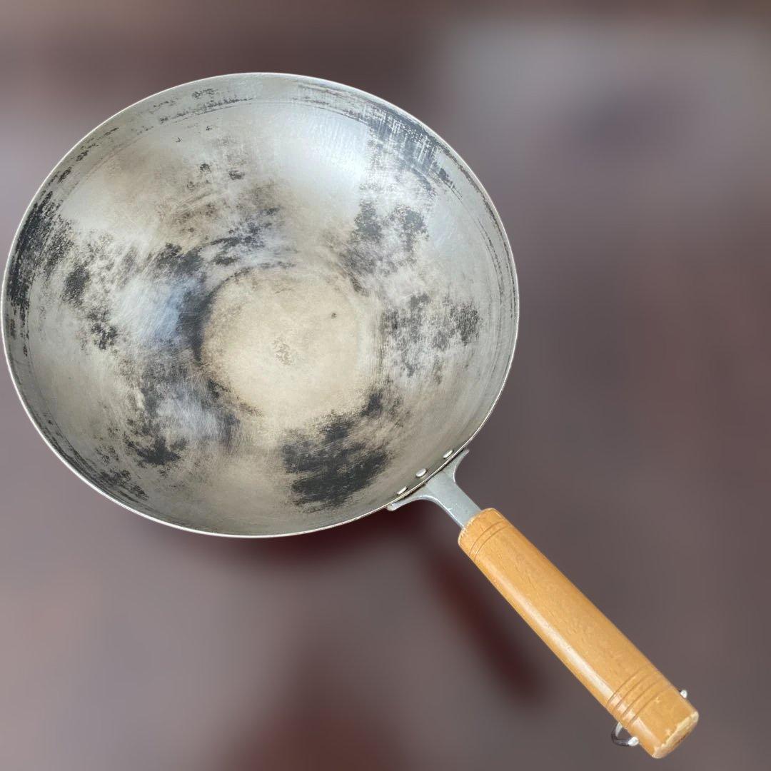 あゆん チタン　中華鍋　軽量