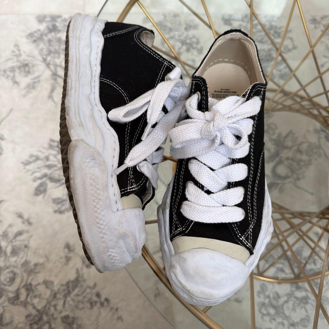 Maison Mihara Yasuhiro ブラックスニーカー