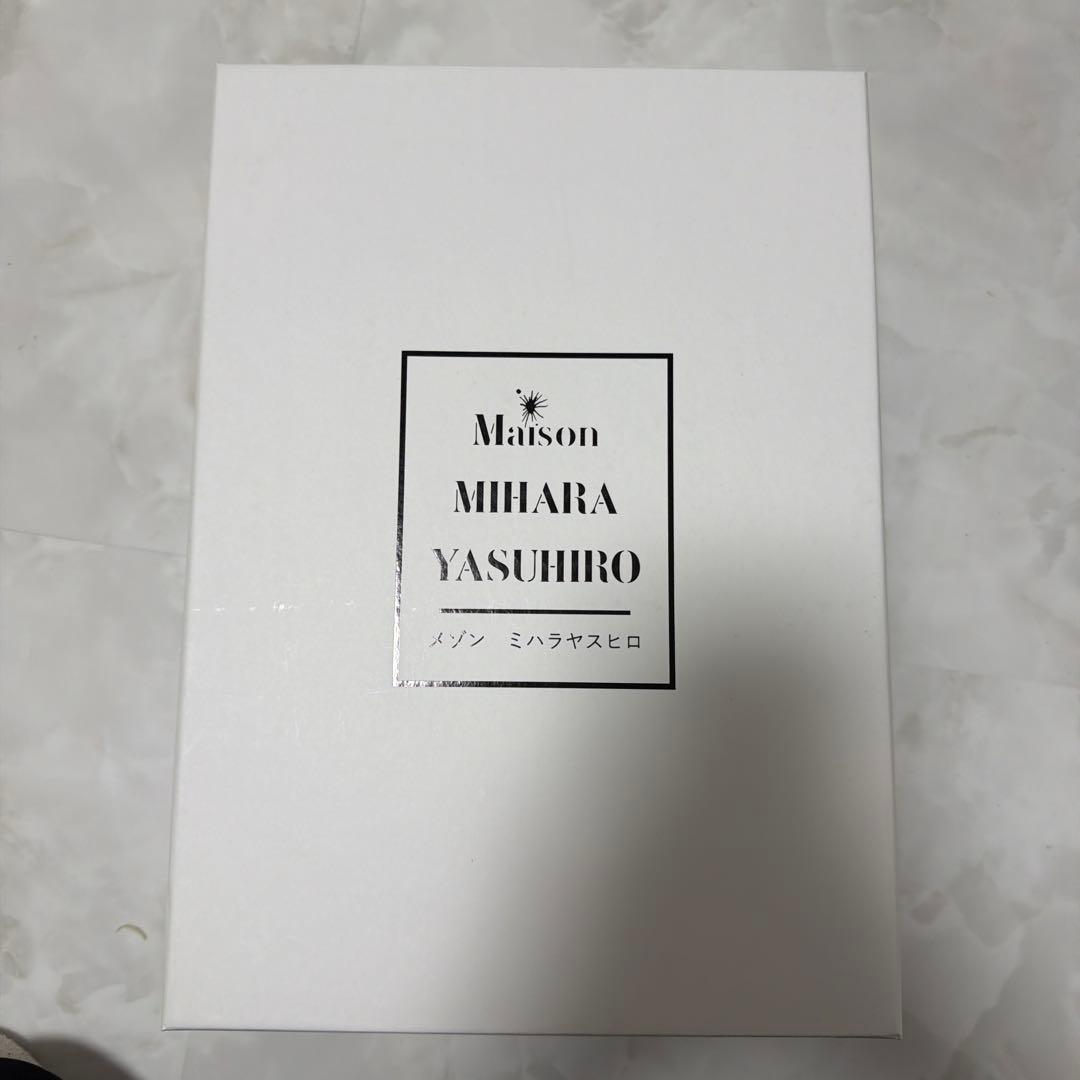Maison Mihara Yasuhiro ブラックスニーカー