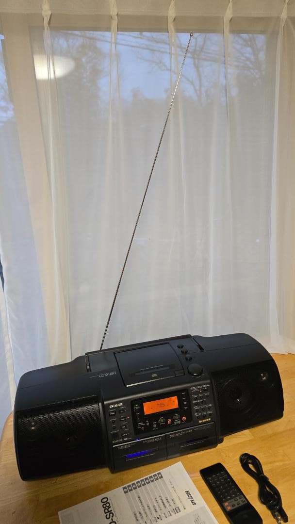 AIWA CSD-SR80改 Bluetooth搭載CDラジカセ 完動美品172