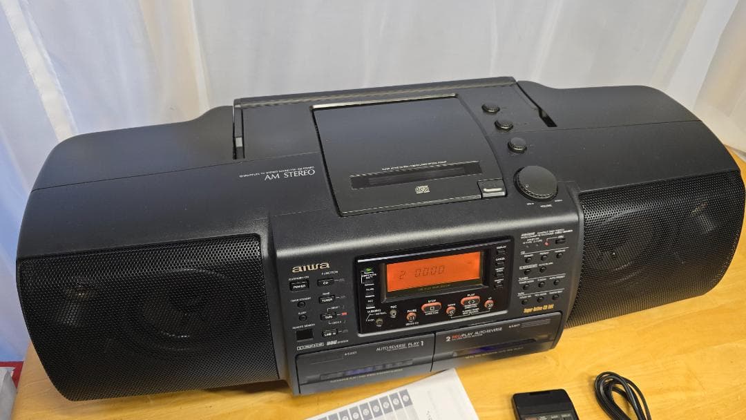 AIWA CSD-SR80改 Bluetooth搭載CDラジカセ 完動美品172