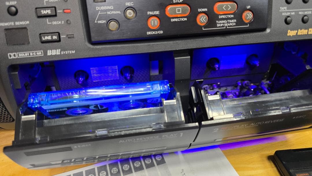 AIWA CSD-SR80改 Bluetooth搭載CDラジカセ 完動美品172