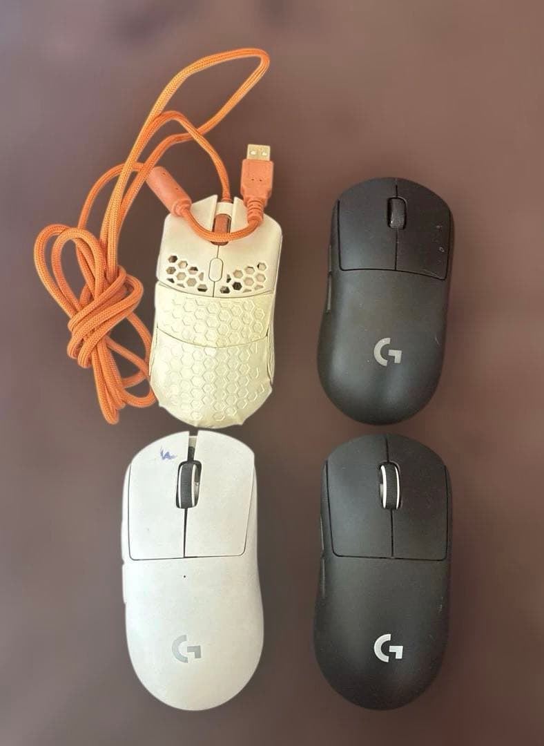 Logicool finalmouse セット　ジャンク　レシーバー付き