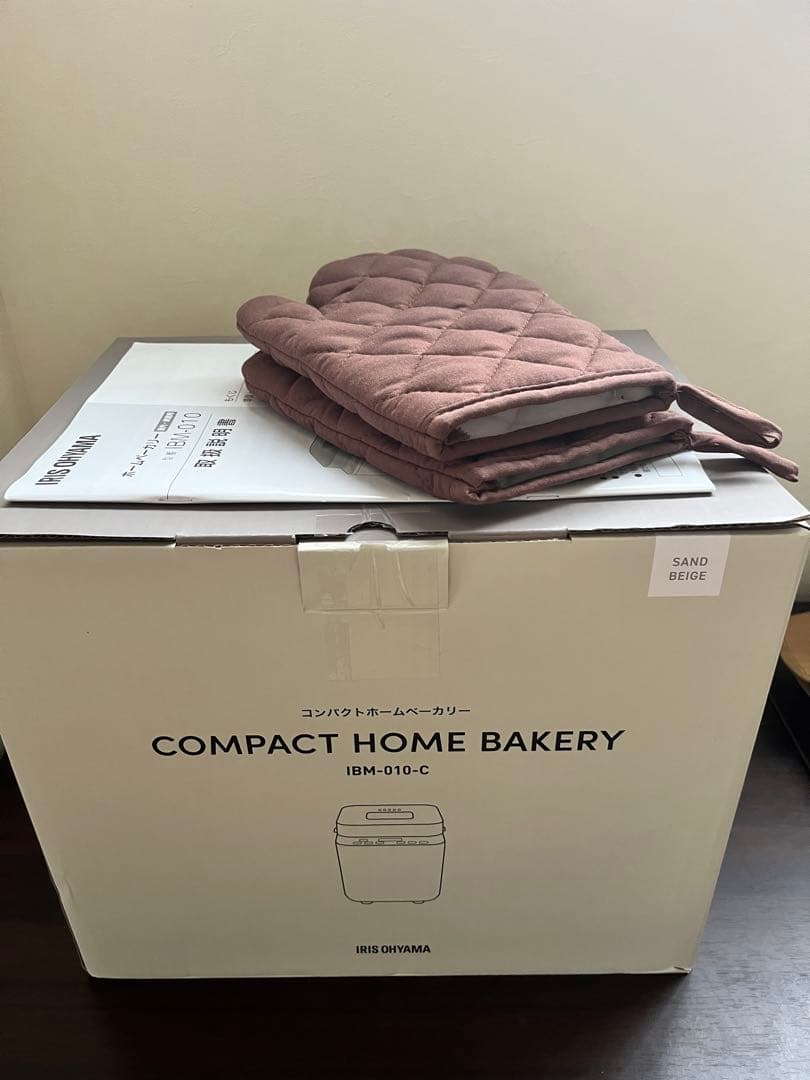 【美品】コンパクトホームベーカリー IBM-010-C