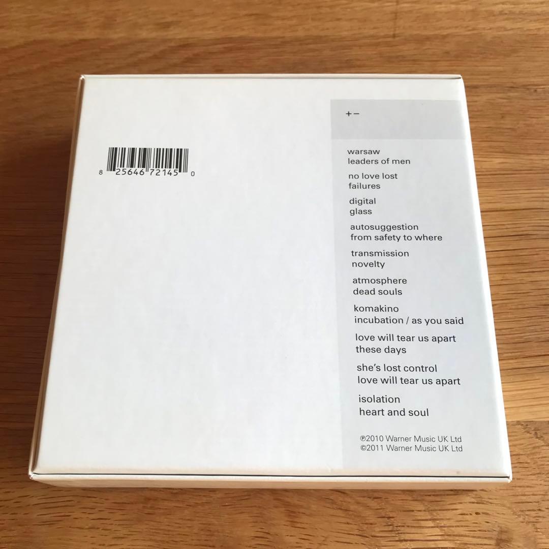 Joy Division 「 + - Singles 1978-80」