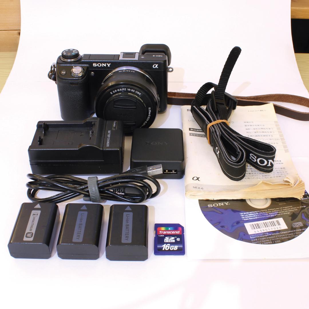 専用　SONY NEX-6 ミラーレス一眼カメラ