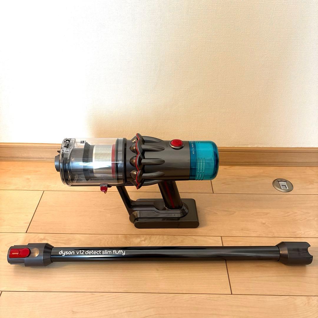 【美品】Dyson V12 Detect Slim Fluffy スタンド付き
