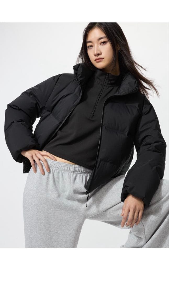 UNIQLO シームレスダウンショートジャケット