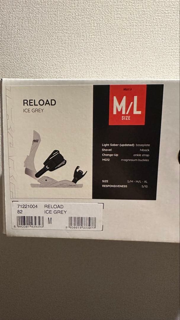 DRAKE RELOAD スノーボード ビンディング