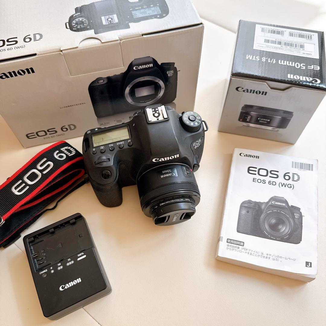 もち様 Canon EOS 6D 本体 単焦点レンズ セット 美品 一眼レフ