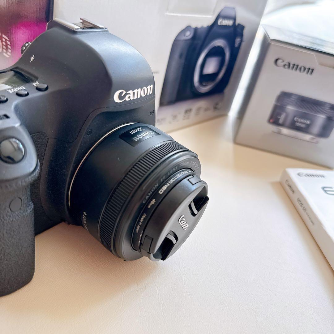もち様 Canon EOS 6D 本体 単焦点レンズ セット 美品 一眼レフ