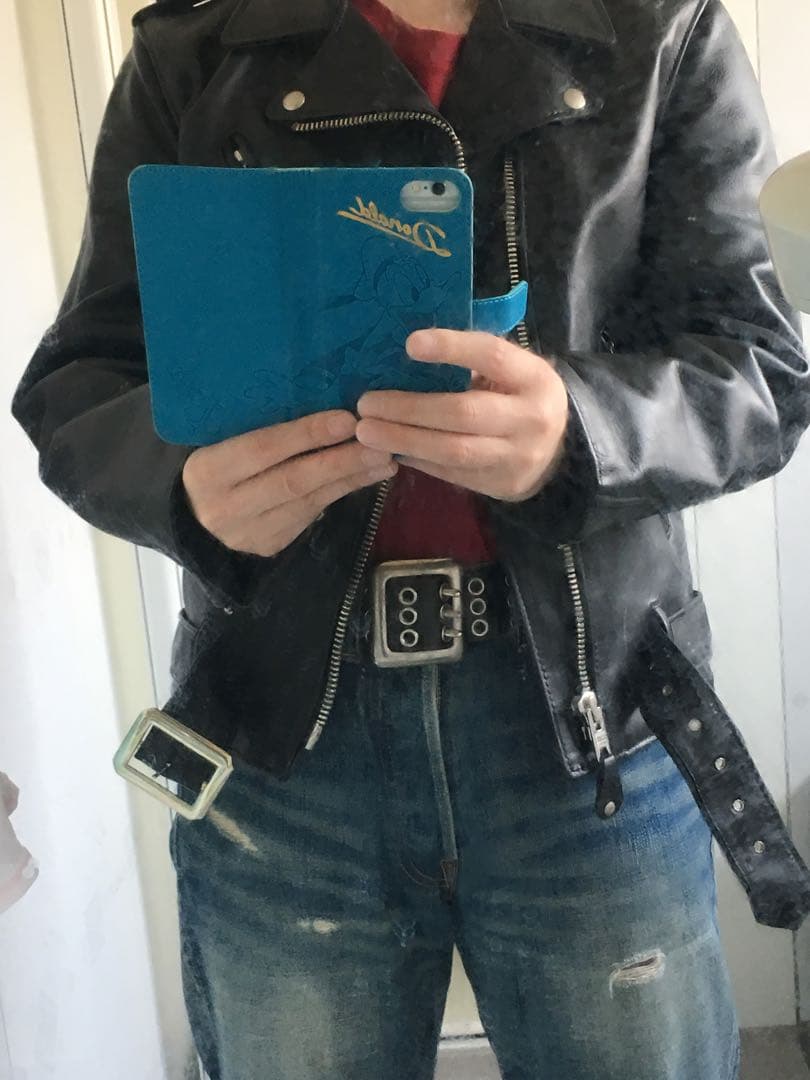 ライダースジャケット　schott