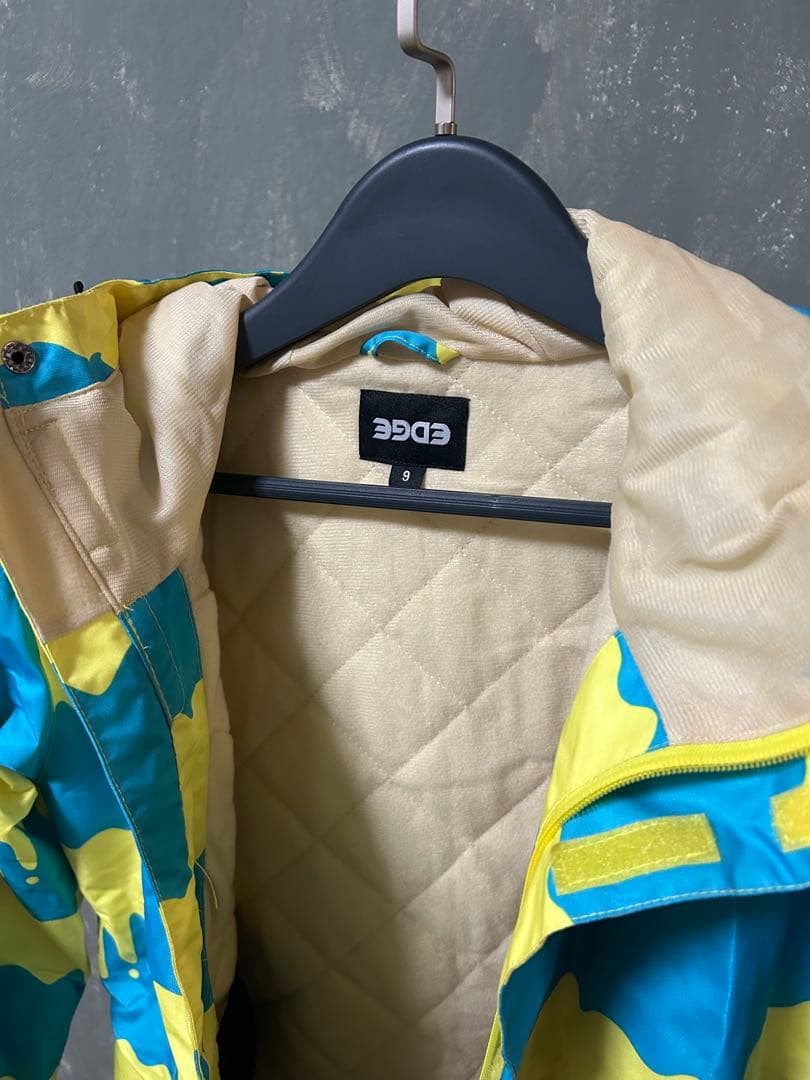 EDGE スノーボードウェア 青と黄色