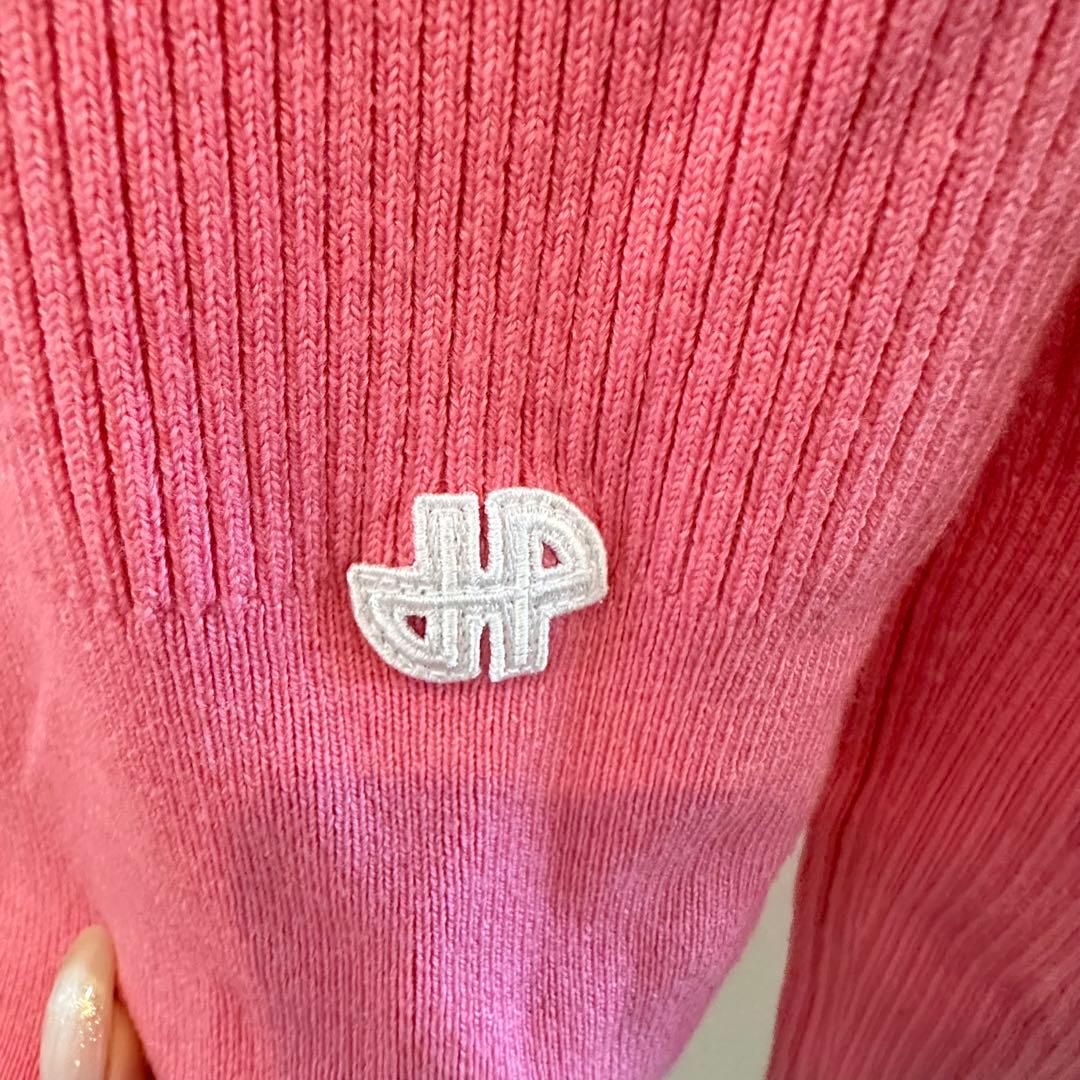 PATOU ピンク　タートルニット