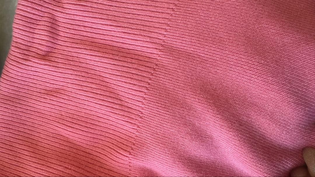 PATOU ピンク　タートルニット