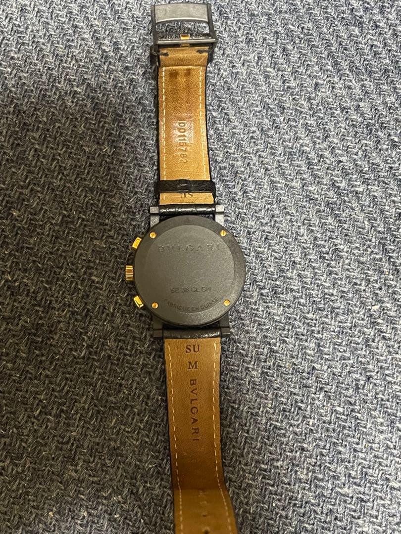 きららさん専用　BVLGARI Carbongold クロノグラフ 時計