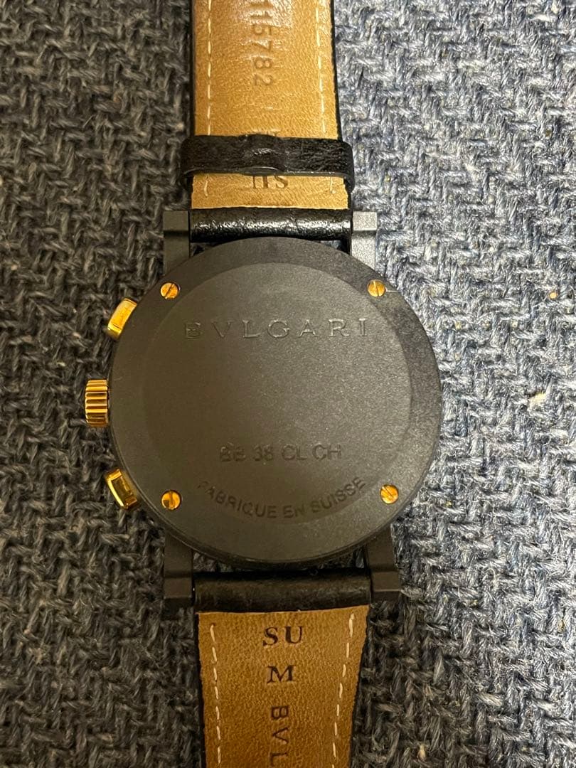 きららさん専用　BVLGARI Carbongold クロノグラフ 時計