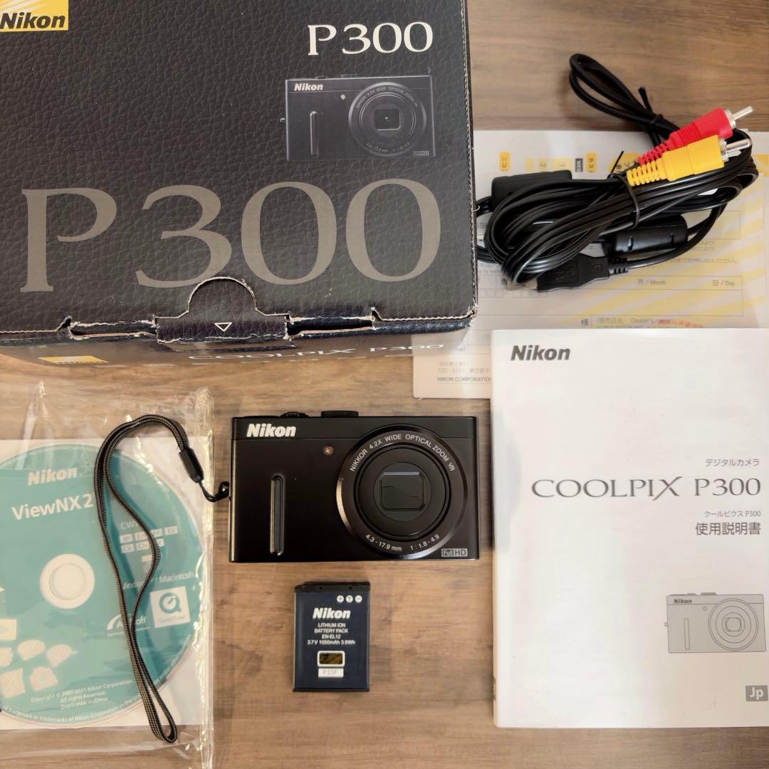Nikon COOLPIX P300 デジカメ　箱あり