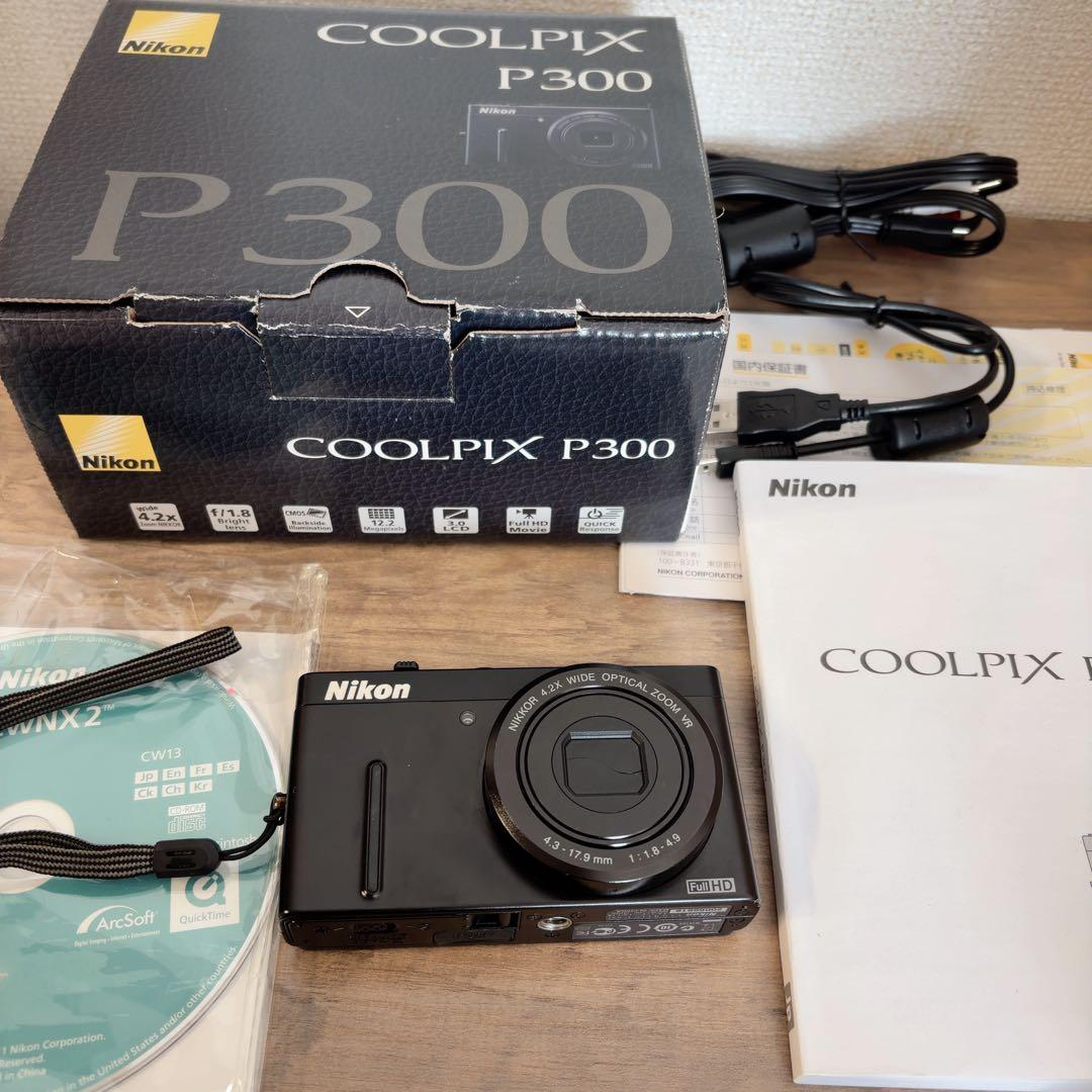 Nikon COOLPIX P300 デジカメ　箱あり