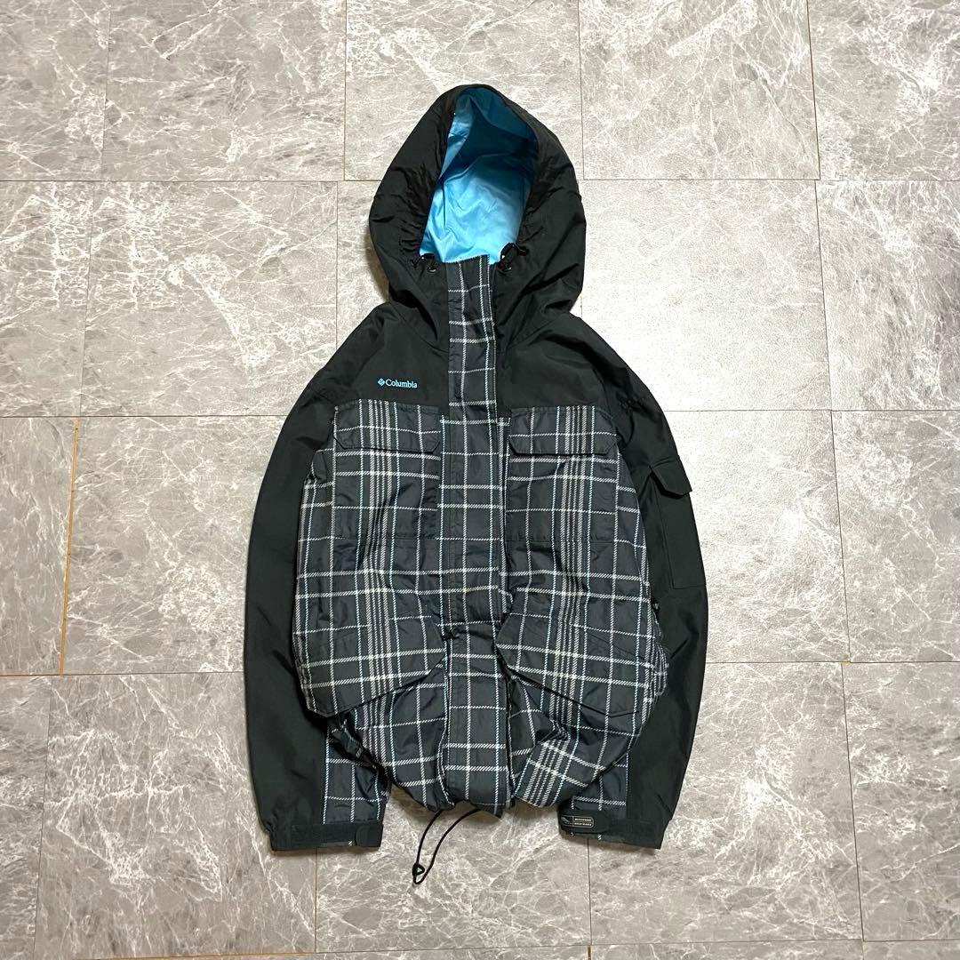 00s Columbia 短丈 shell jacket y2k teck 人気