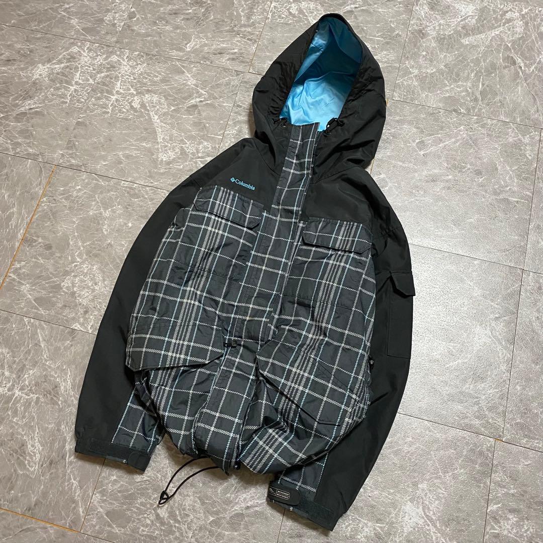 00s Columbia 短丈 shell jacket y2k teck 人気