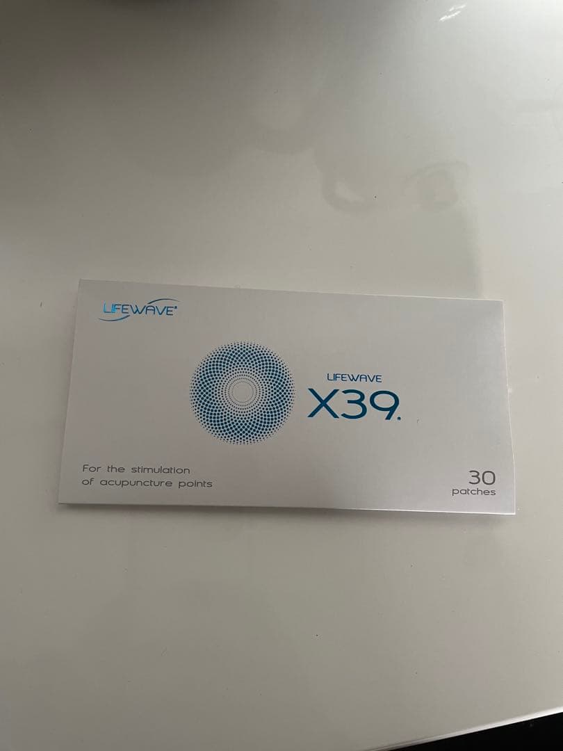 ライフウェーブ　X39パッチ　新品未使用