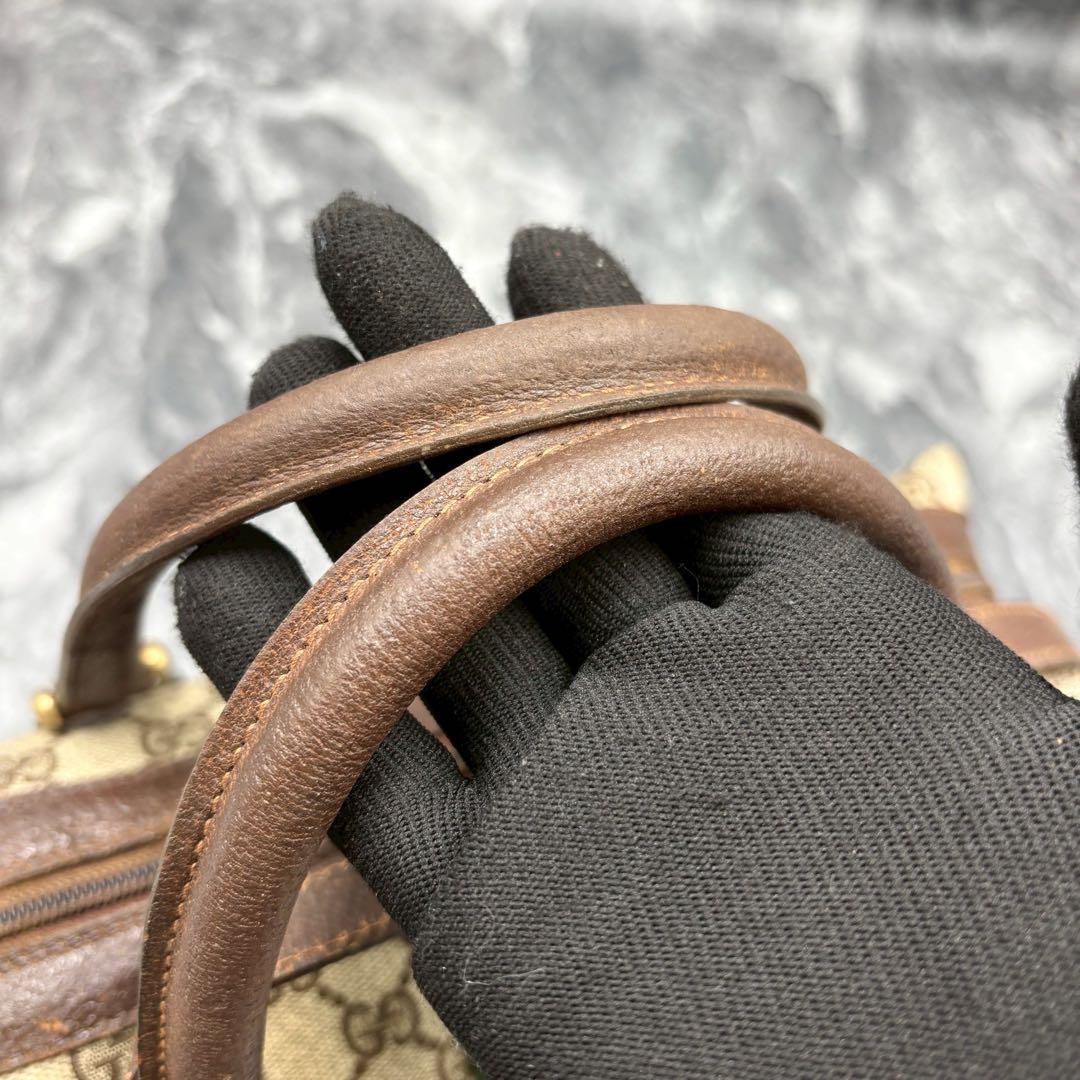 ✨美品✨GUCCI シェリーライン GG 2way ショルダーバッグ ブラウン