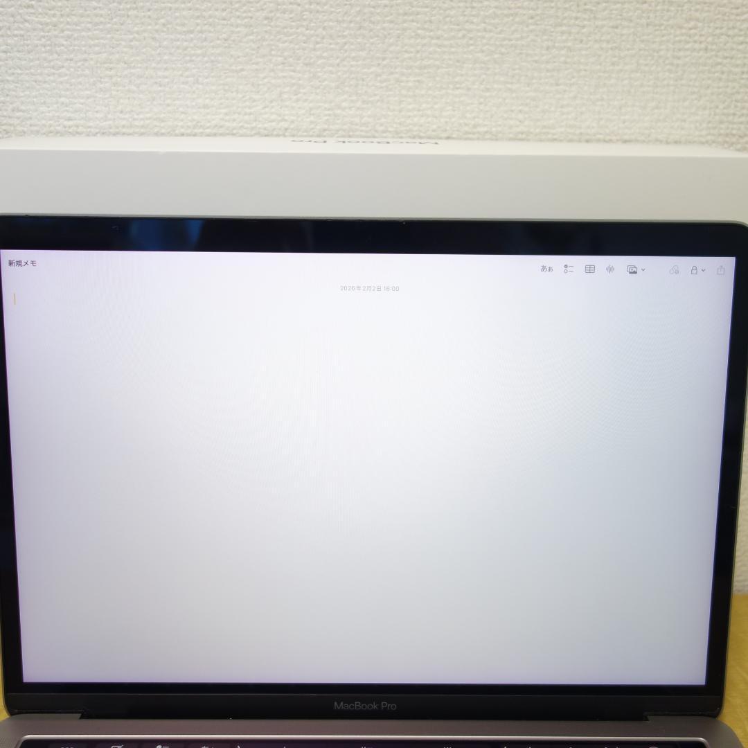 312）MacBook Pro 2019 2.4GHｚ i5/16GB/512G