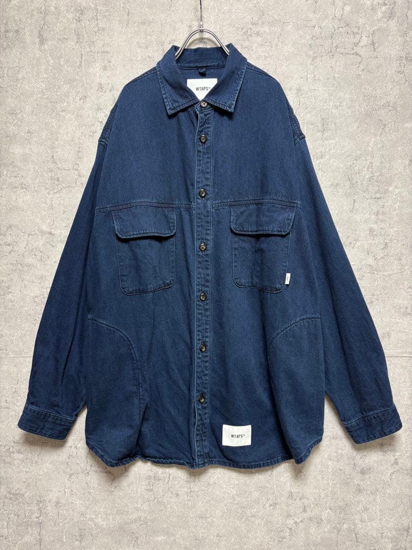 WTAPS WCPO デニムシャツ INDIGO 03 L 美品