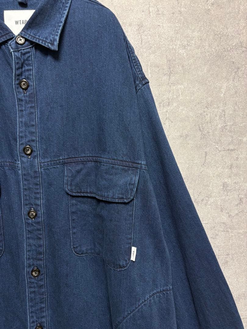WTAPS WCPO デニムシャツ INDIGO 03 L 美品