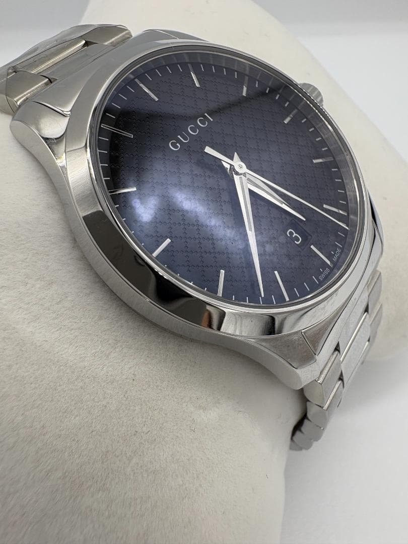 GUCCI G TIMELESS YA1264051 クオーツ ブラック メンズ