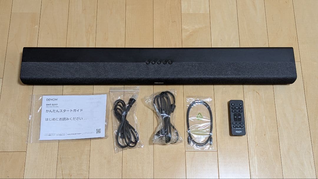 DENON DHT-S217 サウンドバー ブラック