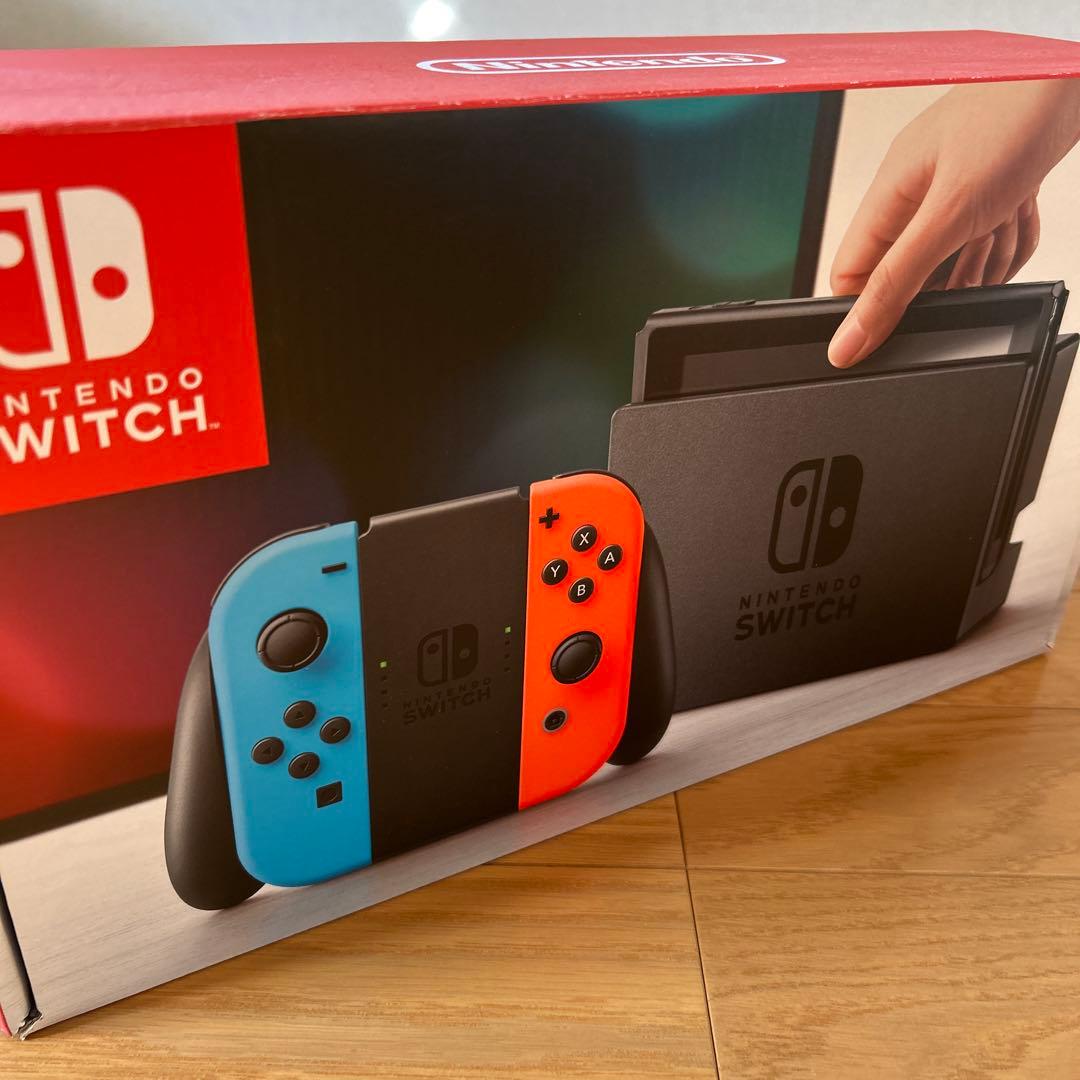 【完動品】Nintendo Switch 本体 青/赤