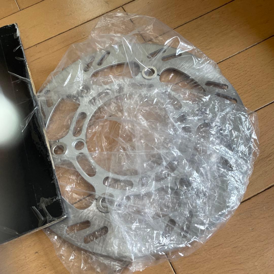 め*け様 klx250 新品ブレーキディスク　ドラスアップ新品なので目立ちます