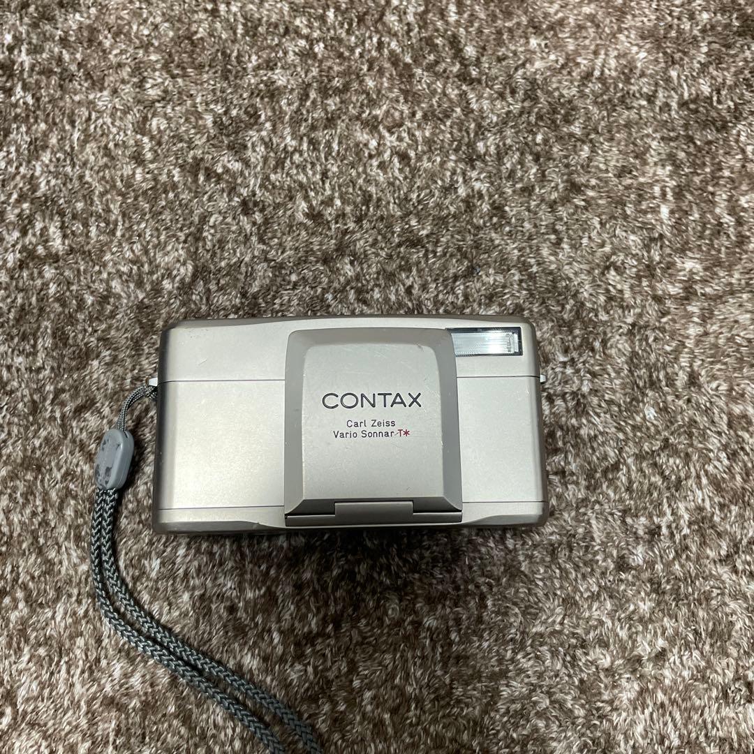 CONTAX T VS III シルバー　ゴム部分ベタつきあり