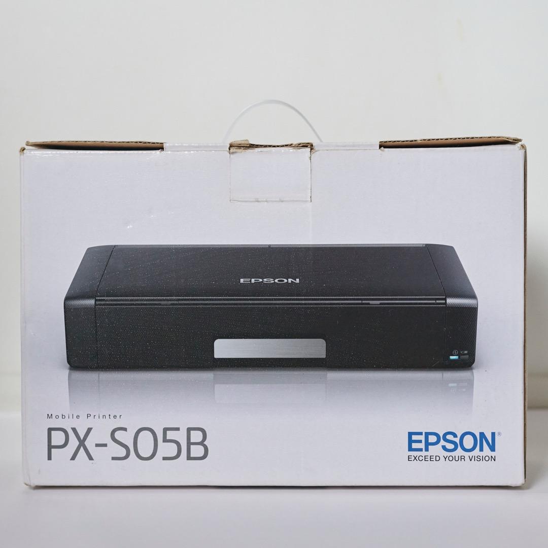 EPSON モバイルプリンター PX-S05B おまけ付き