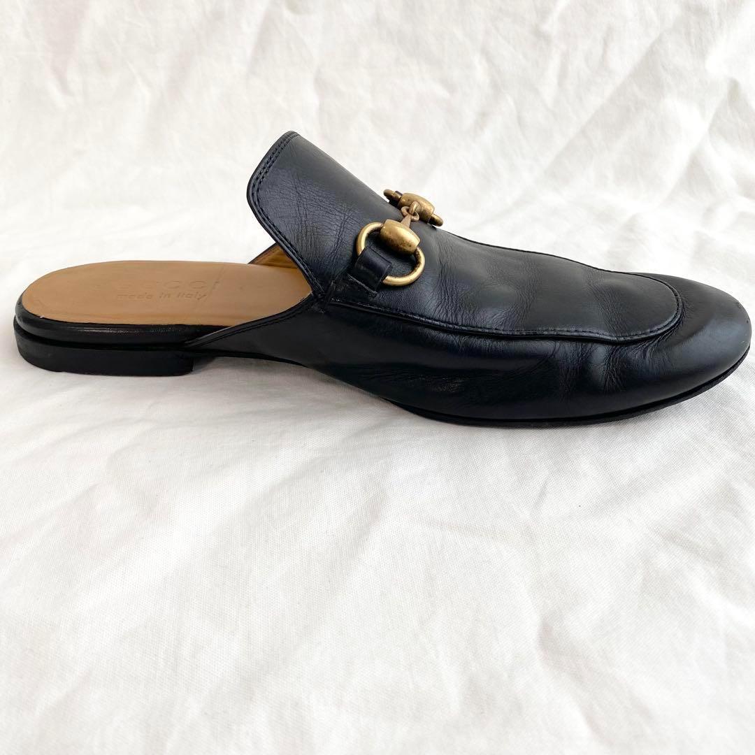 【美品】GUCCI グッチ プリンスタウン ホースビットローファー 25cm