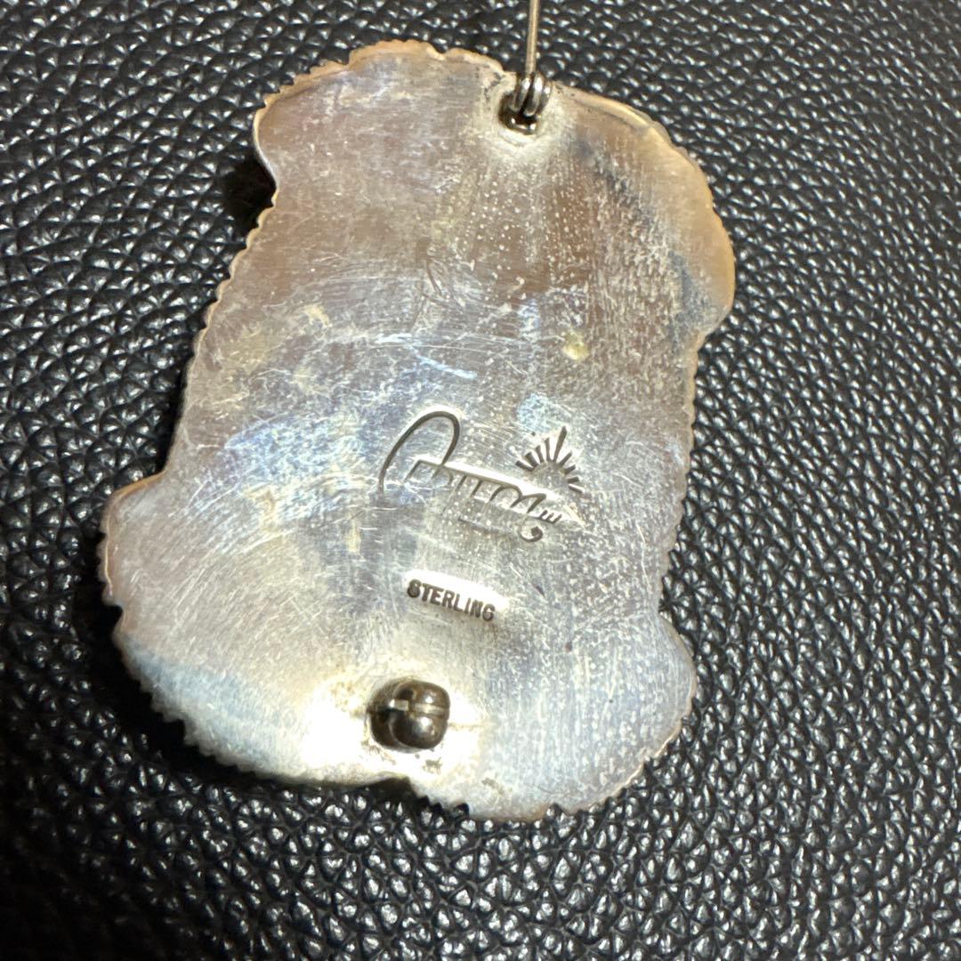 インディアンジュエリー ブローチ