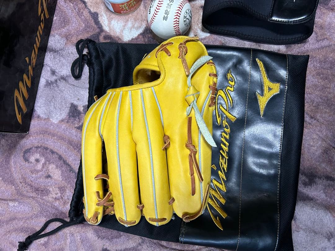 匠仕上げ済み　ミズノプロ　硬式　外野手　グローブ　ミズノ　野球　グラブ　オーダー