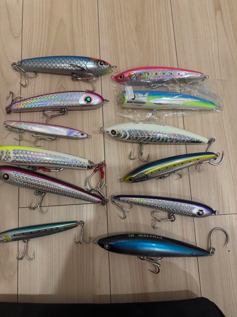 ヒラマサ　ルアーセット　バッグ付き