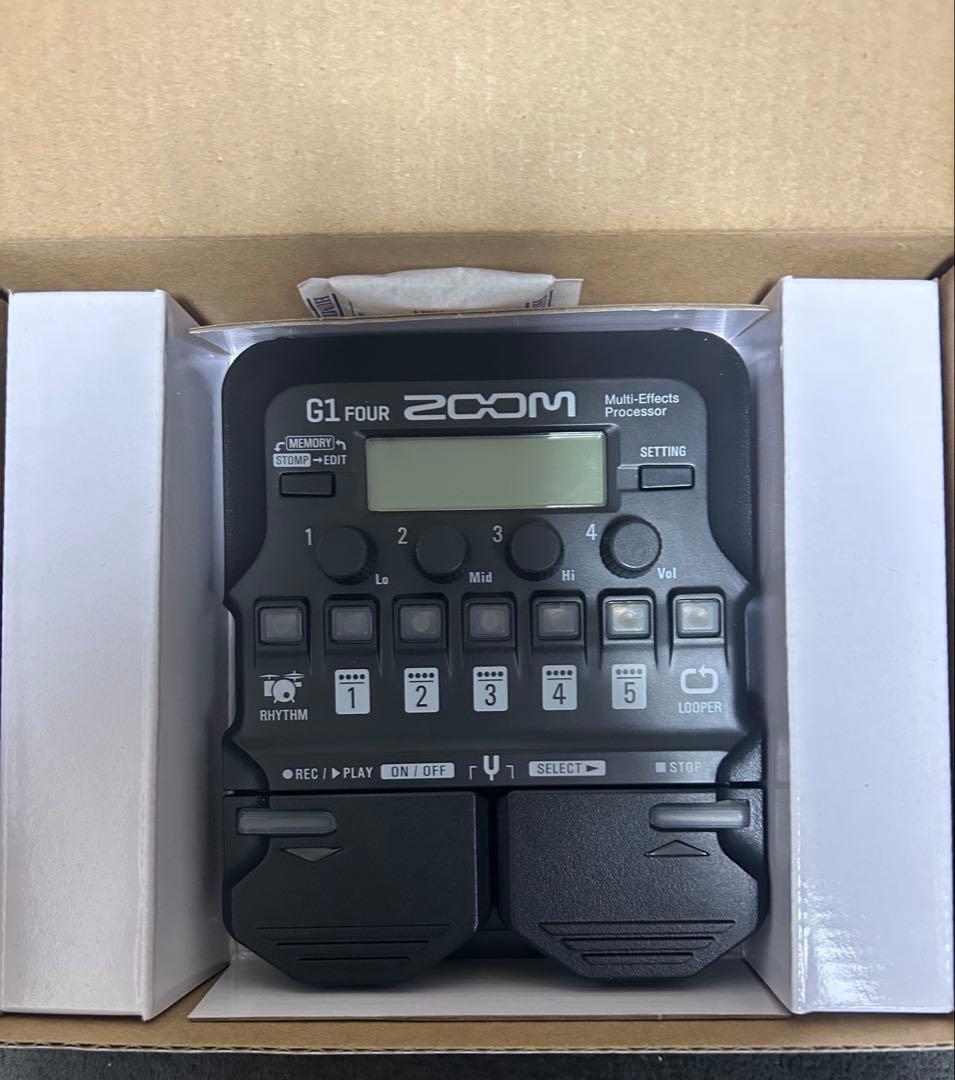 ZOOM G1 FOUR マルチエフェクター アダプター付き