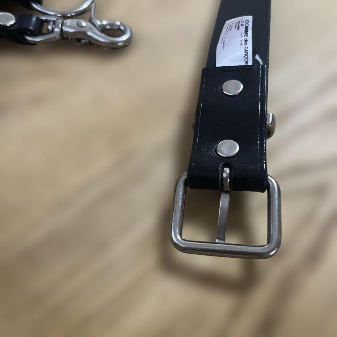 美品COMME des GARCONS 男女兼用LEATHERベルト