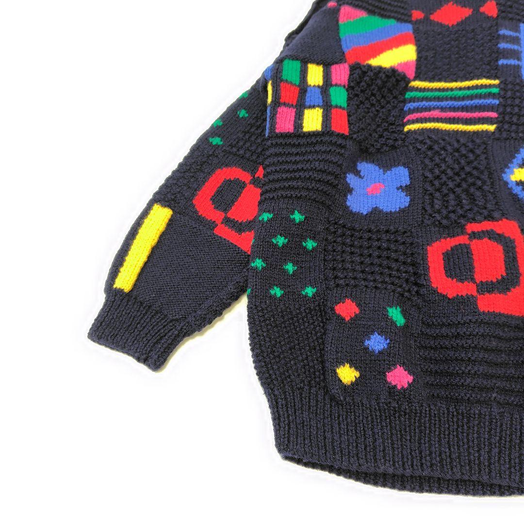 BONZ ハンドメイド ニット カーディガン ゆったり ニュージーランド産