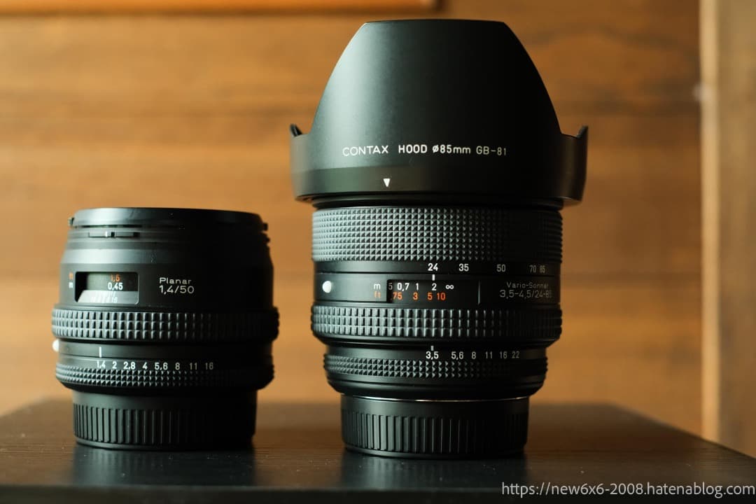 CONTAX N1 ボディ レンズ２本＋バッテリーホルダー（縦位置グリップ）