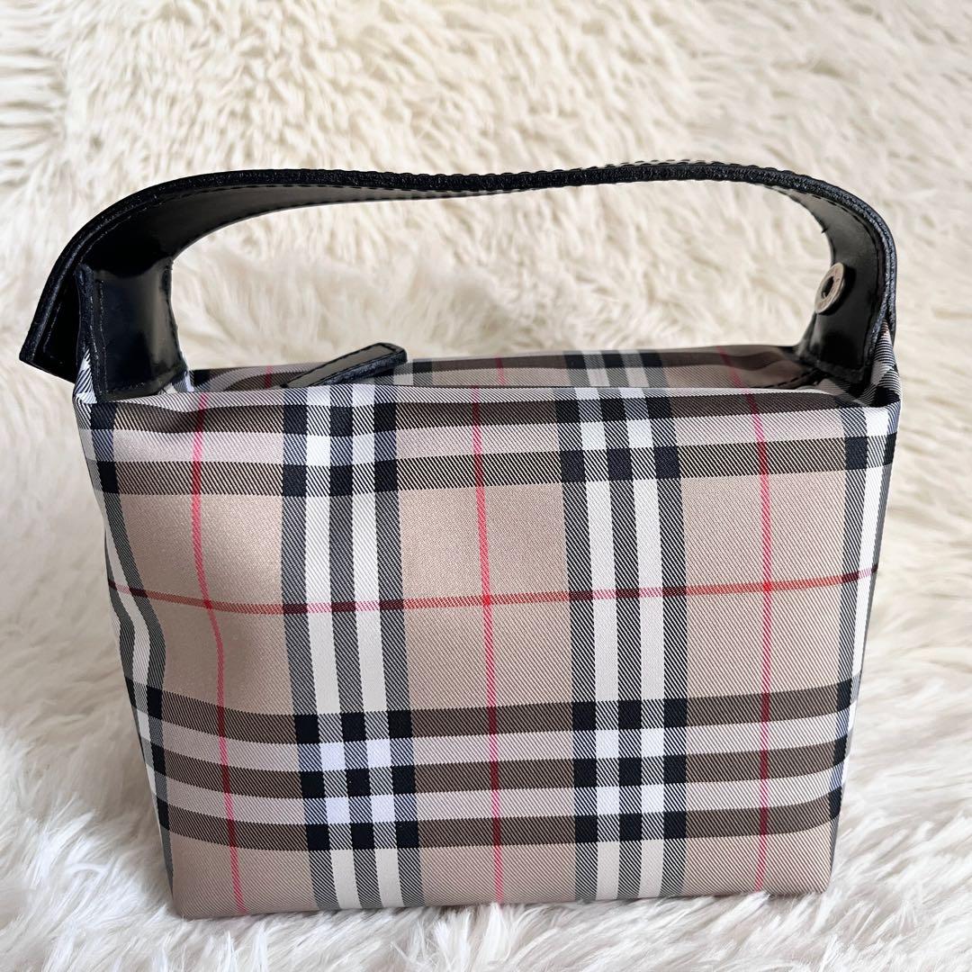 未使用級✨BURBERRY バーバリー ミニポーチ スクエア ノバチェック