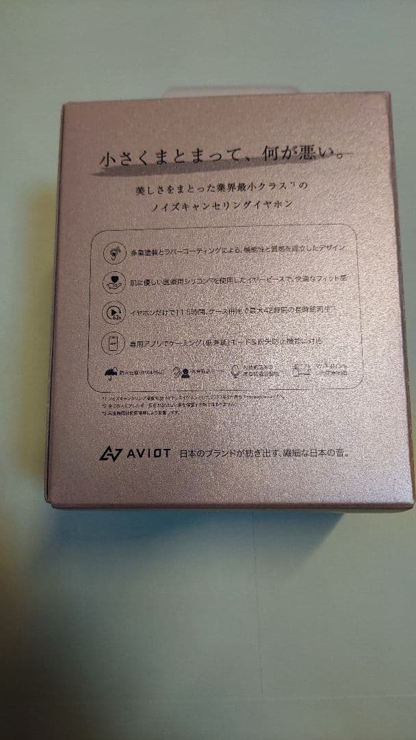 AVIOT Q3 ワイヤレスイヤフォン Bluetooth