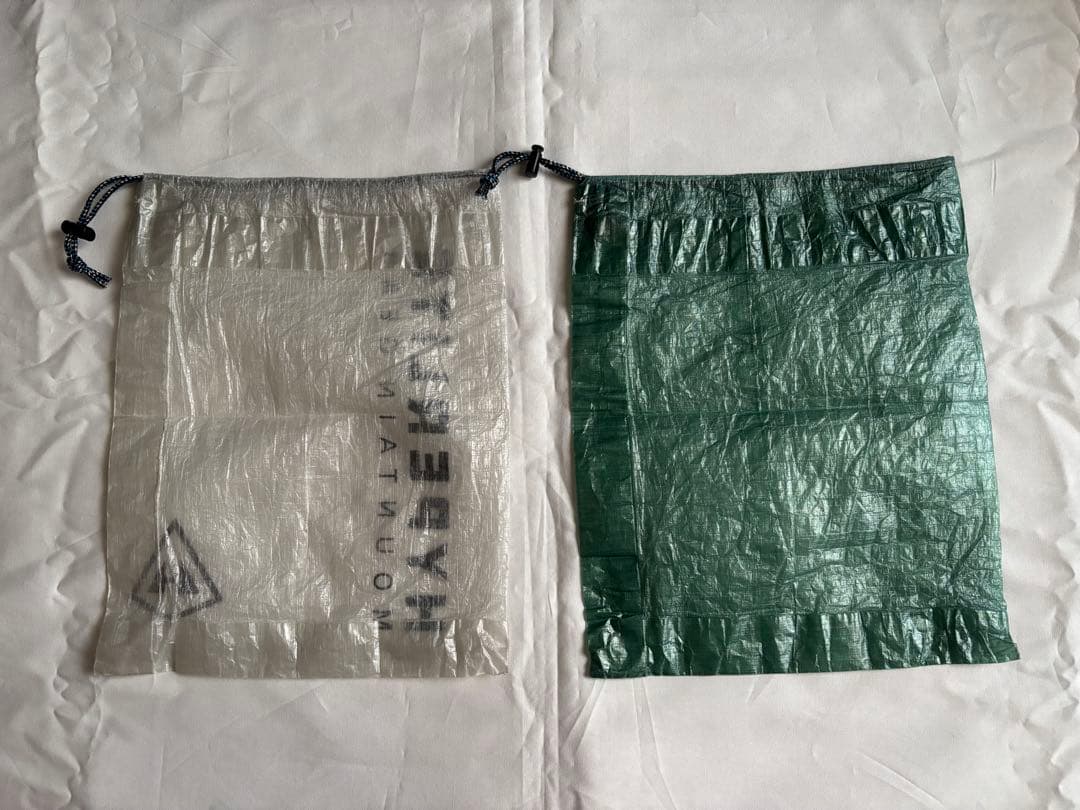 ハイパーライトマウンテンギア　DCFスタッフバッグ　2L×2